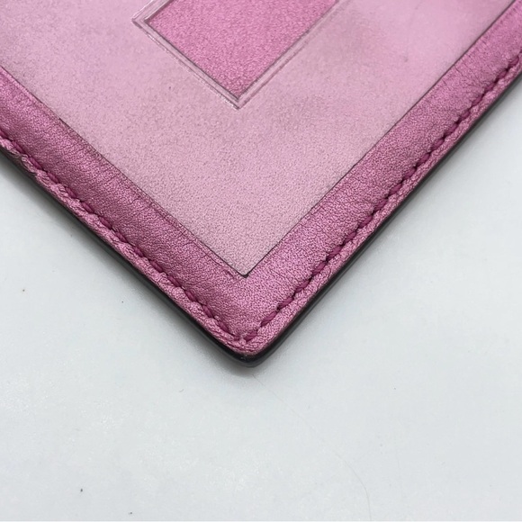 Auth GUCCI MicroGG Guccissima
Shima Leather Pink Card Case - Picture 10 of 16